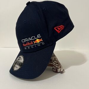 New Era 9FORTY Oracle Red Bull Racing Snapback Hat Navy Red F1